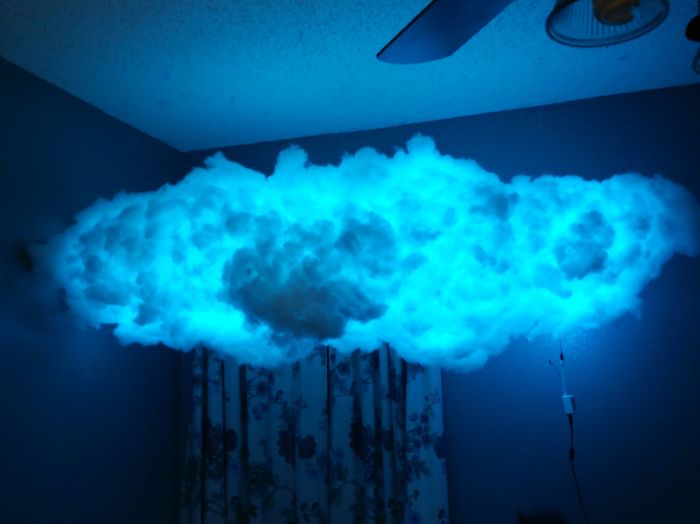 How to make a cloud room decor