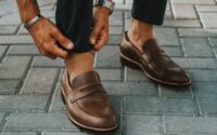 Modern dress shoes for men