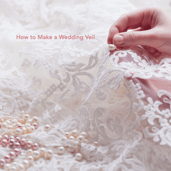 How to make veil door decoration