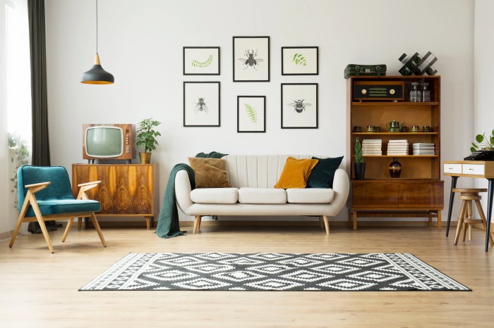 How to decorate a living room from scratch