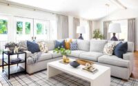 How to decorate living room with sectional