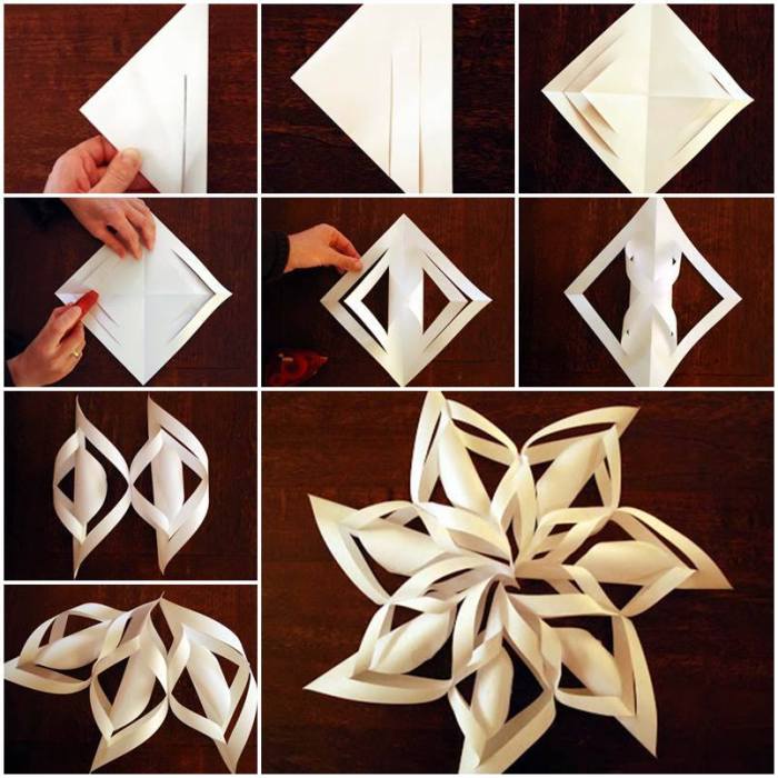 How to make paper christmas decoration