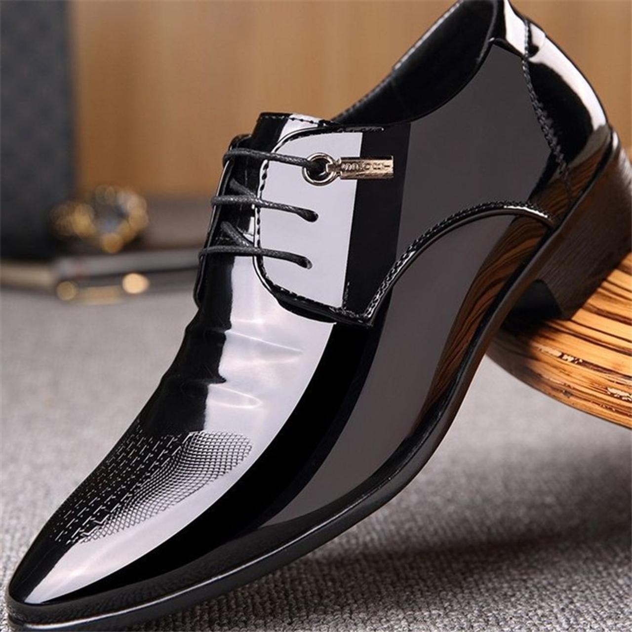 Modern dress shoes for men