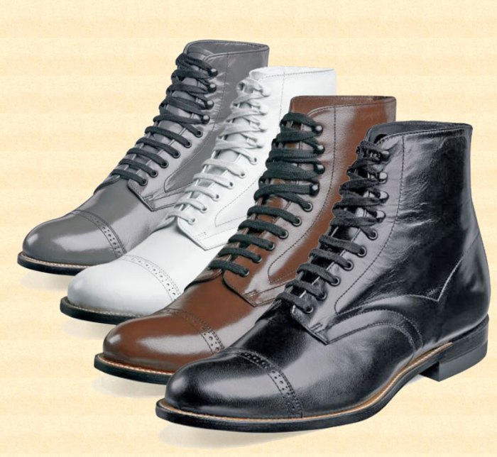 Mens leather high top dress shoes