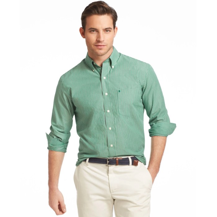 Green dress shirt outfit men