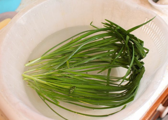 How to cook chives korean style