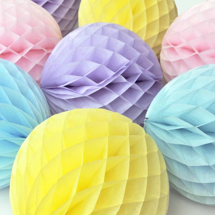 How to make a tissue paper ball decoration