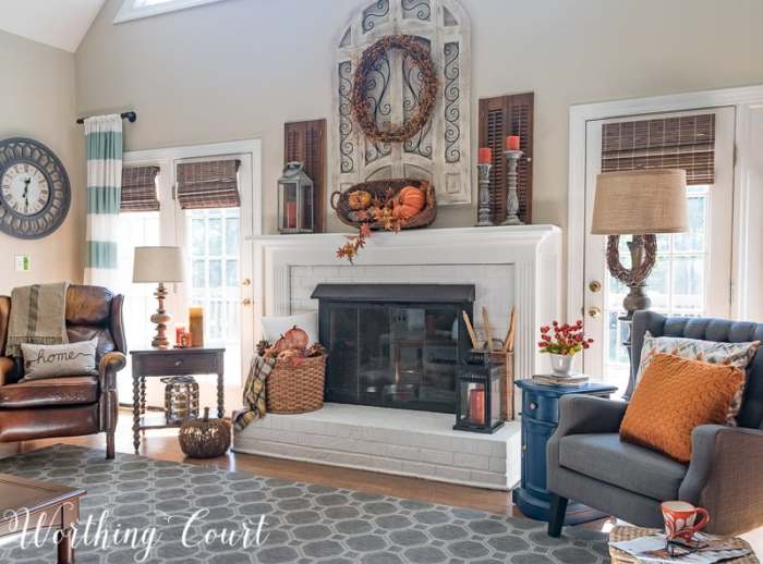 How to decorate room for fall