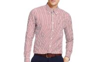 Pinstripe dress shirt men contemporary fit store mens bloomingdale