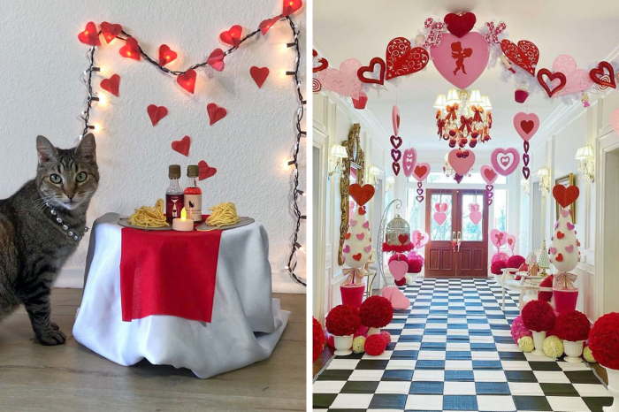 When do you start decorating for valentine& 39